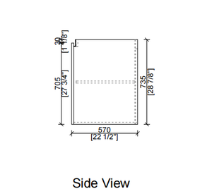 Armoires de cuisine modulaires personnalisées avec traitement de surface en PVC/lacquer, construction en contreplaqué, robinet RTA inclus, charnières incluses, design moderne - Product Image 1