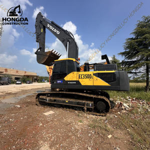 Grande pelle sur chenilles Volvo EC350DL d'occasion adaptée aux grands chantiers de construction - Product Image 4