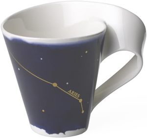 <span class=keywords><strong>Villeroy</strong></span> <span class=keywords><strong>Boch</strong></span> NewWave Stars Mug avec poignée Tasse magnifiquement formée avec motif Bélier - Product Image 2