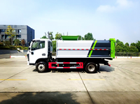 Camion à ordures compacteur Dongfeng 4x2 pour la collecte des déchets routiers