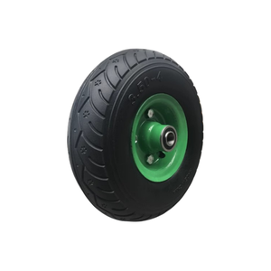 Rueda de tigre de goma sólida no neumática de 10 pulgadas 350-4 Rueda de carro de 14 pulgadas 300-8 Otras ruedas Neumáticos y accesorios - Product Image 4