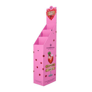 Supports d'affichage de casse-croûte de carton pliable de palette ondulée pour la promotion au détail et les magasins de nourriture/boisson - Product Image 4