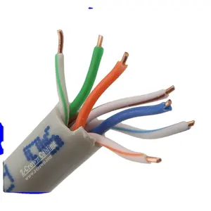 Telepon kabel ekstrusi lan internet, cat5/6/7 cat5/cat6/cat6a/cat7 rj11/rj45/cat5/cat6