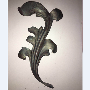 Hojas Decorativas de Hierro Forjado y Acero Fundido, Servicio de Modelado 3D Incluido, Componentes de Hierro Forjado, Diseño Hermoso - Product Image 3