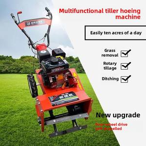 Micro cultivador de motor rotativo multifuncional de gasolina pequeño autopropulsado con tracción en las cuatro ruedas de 7hp <span class=keywords><strong>para</strong></span> Orchard Hoe - Product Image 3
