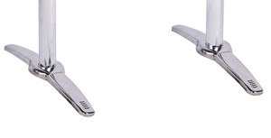 Lifepursue <span class=keywords><strong>Table</strong></span> Base Cadres Restaurant Industriel Bureau En Acier Inoxydable Banc Café À Manger Meubles Jambes - Product Image 2