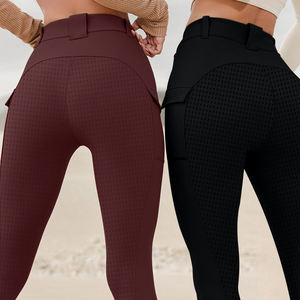Prêt à expédier nouveau Style siège complet été équitation culottes collants d'équitation cavalier équestre femmes équestres - Product Image 3