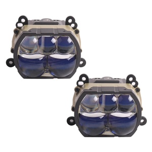 Sanvi New Brightness 30% Square Dual Independent Low Beams Projection Lens Led Car Lens Headlight - Product Image 1