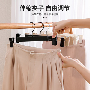 Clip para pantalones de plástico antideslizante, extensible, tipo gancho rectangular, organizador de ropa, clips de almacenamiento duraderos para uso doméstico - Product Image 4