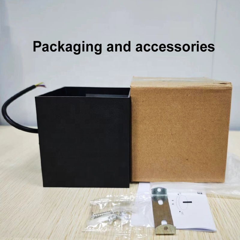 Landscape Cube Square LED Wall Light Outdoor Hotel Wall Mounted IP 64 Rating up and Down Lighting · image 5
