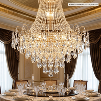 Pièces de lustre en cristal K9 Belight Premium, prismes en verre en forme de feuille d'érable, attrape-soleil transparent, cristaux suspendus, lampe polie style art populaire