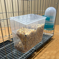 Automatique Durable Pigeon Oiseau Distributeur D'eau En Plastique Abreuvoir Pas De Mess Suspendu Perroquet Mangeoire Accessoires