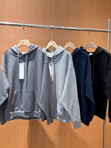 Sweat-shirt à capuche épais E33 avec doublure en polaire pour l'automne et l'hiver, vêtements de sport pour femmes, entraînement, fitness, yoga - Product Image 3