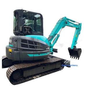 รถขุดตีนตะขาบมือสอง โคเบลโก้ 5 ตัน รุ่น SK55SR พร้อมรองเท้าตีนตะขาบยาง - Product Image 1