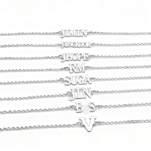 Pulsera de Acero Inoxidable de los Bangtan Boys, Modelo V <span class=keywords><strong>J</strong></span>-<span class=keywords><strong>Hope</strong></span> <span class=keywords><strong>RM</strong></span>, Accesorio para Fans del K-pop, Regalo de Cumpleaños para Chicas - Product Image 1