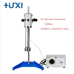 Projeto analógico 40l cosmético creme misturador rotor stator hogenizador laboratório