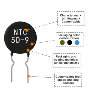 Thermistance NTC Lorida en gros MF72 MF11 <span class=keywords><strong>MF52</strong></span> <span class=keywords><strong>103</strong></span> 10k Résistance NTC - Product Image 4
