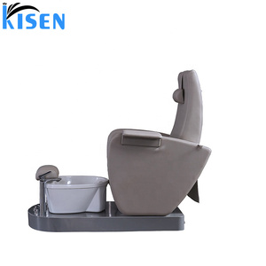 KISEN Spa <b>Chair</b> Automatic No Plumbing Portable Manicure Foot Massage Nail Seat <b>Covers</b> Tech and Pipeless White Pedicure <b>Chairs</b> - Product Image 2