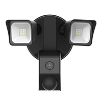 Avec alarme sirène détecteur de mouvement éclairage de sécurité pour lampe murale de jardin