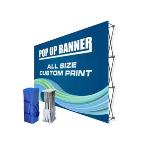 Bandera <span class=keywords><strong>de</strong></span> Aluminio con Logotipo Personalizado, Exhibición Pop-up, Funda <span class=keywords><strong>de</strong></span> Almohada, <span class=keywords><strong>Banner</strong></span> <span class=keywords><strong>de</strong></span> Estilo Moderno, Impresión por Transferencia Térmica, Envío Rápido - Product Image 4