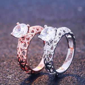 Tonglin TL-223 Coréen Accessoires De Mode Femmes Sororité Bijoux Bagues En Argent Sterling 925 Or Rempli Anneaux Pour Les Femmes - Product Image 3