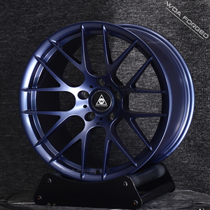 Ruedas de Auto de Carreras GT <span class=keywords><strong>Ria</strong></span> Rid Nuevas, Ligeras, Color Negro Hiperbrillante, de 15-23 Pulgadas, de Aluminio Forjado de 20 mm, Diseño Personalizado 5x120/114.3/100 - Product Image 2