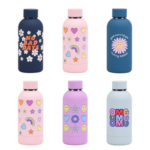Nuevo Termo de Acero Inoxidable con Diseño Creativo Personalizado, Boca Estrecha, Aislamiento de 6-12 Horas, Taza de Regalo para Bebidas Frías y Calientes - Product Image 1