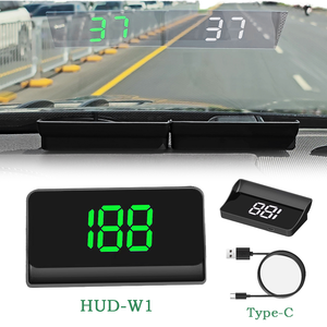 Wins-Novelty 2026 HUD W1, Velocímetro GPS Universal para Auto, Letra Grande, KMH, Millas, Conexión USB, Garantía de 2 Años - Product Image 1