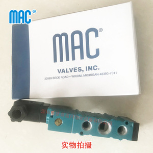 วาล์วแม่เหล็กไฟฟ้า Mac รุ่น 411A-DOA-DM-DDAJ-1JB ชิ้นส่วนควบคุมระบบนิวเมติก - Product Image 2