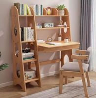 Nouvelle tendance, design moderne, table d'étude pour enfants en bois massif, hauteur réglable pour l'école, la maison, la chambre, couleur personnalisable, durable