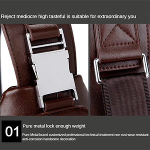 Zarif Moda PU Deri Bel Çantası Spor Eğlence Sapan Göğüs <span class=keywords><strong>Bum</strong></span> Çanta - Product Image 4