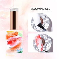15ml de vernis à ongles en gel de couleur liquide Blooming avec effet fleur de fleur vernis à ongles en gel UV Nail Art