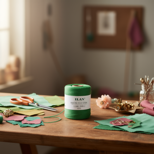 Spago di Sisal Ilan, Bobina da 3mm, Verde Erba, 250g, Filo per Cucito e Artigianato - Product Image 3