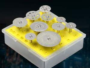 Nha khoa tách thiêu kết kim cương cắt đĩa thiêu kết kim cương BUR - Product Image 2