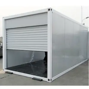 Mobile tragbare faltbare Stahl konstruktion vorgefertigte winzige Haus Home Office Casa 10x20 Versand Lager container Auto Garage