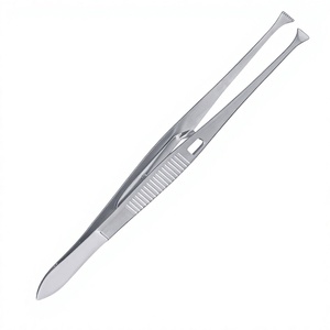 Pinzas de Fijación Graefe de 11.2 cm, Instrumento Quirúrgico Oftálmico, Mandíbulas Estándar de 4.5 mm de Ancho con Dientes Finos - Product Image 3