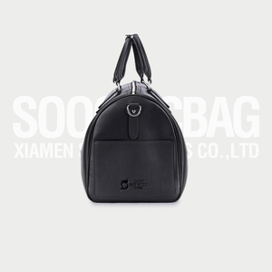 <span class=keywords><strong>Soochic</strong></span> robe sur mesure en relief sac polochon unisexe grande capacité sac de week-end personnalisé sangle amovible sac de voyage avec support en métal - Product Image 4