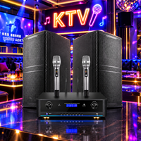 Système de haut-parleurs de karaoké professionnel actif/passif pour scène suspendue intérieure, concert, KTV, avec subwoofer de 10 pouces et son 2.1