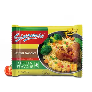 Chinês Atacado Preço De Fábrica Delicioso Melhor Venda Marcas Sopa De Trigo INDOMI Sabor Bag Chicken Instant Pasta Noodles