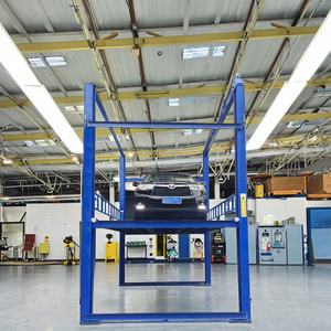 4-Post hidrolik luar ruangan mobil baja pengangkat parkir Lift otomatis lantai ke lantai Transfer <span class=keywords><strong>Platform</strong></span> untuk Carports peralatan angkat otomatis - Product Image 1