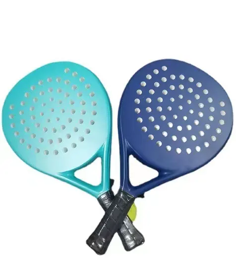 Niedriger MOQ Fabrik preis Hochwertige kunden spezifische Padel-Tennis schläger aus Voll carbon
