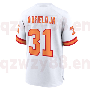 2025 nuova bozza di maglia da Football americano cucita Tampa Bay bucaneers 6 Mayfield 13 Evans 7 Irving Plus Size Design traspirante - Product Image 3
