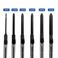 JD-3590 professionnel Salon multi-fonction en céramique bigoudi à sertir fer PTC chauffage Portable multi-taille curling baguette ensemble