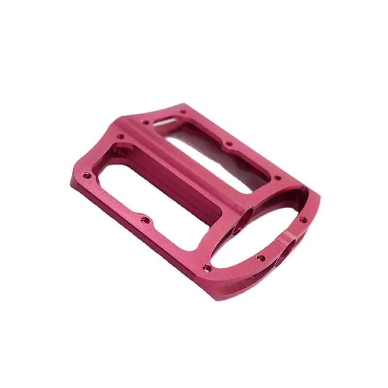 High precision CNC customization 7075 duralium CNC machining anodize aluminum bike pedals