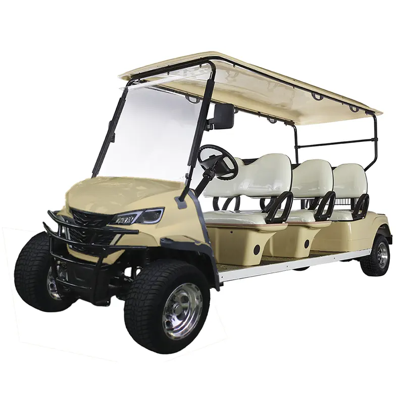 EG China Lithium Golf Cart Wholesale Factory Manufacturer 48V 72v Price 6 Person Seater 6 Passenger Electric Golf Cart For Sale
