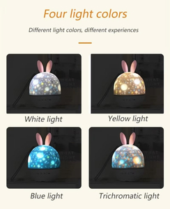 <span class=keywords><strong>Veilleuse</strong></span> LED DREAMS'LIGHT blanc chaud rechargeable avec télécommande et scènes de projection, boîte à musique - Product Image 4
