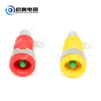 Haute intensité 4mm banane Jack prise femelle adaptateur sûr connecteur en laiton accessoire
