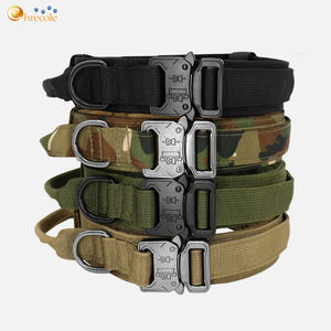 Collar de Perro Táctico de Caza y Entrenamiento para Perros Grandes, de Diseño Personalizado, Resistente, con Hebillas Metálicas y Cintas Duraderas al por Mayor - Product Image 4