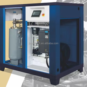 Compresor de Aire de Tornillo Rotatorio Industrial de Control de Precisión Innovador, Todo en Uno, Bajo Ruido, 220V, Componentes Centrales del Motor - Product Image 4