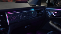 ICarsin mise à niveau symphonie LED voiture lumière ambiante intérieure pour Porsche Macan 2014-2024 atmosphère bande décoration accessoires RHD